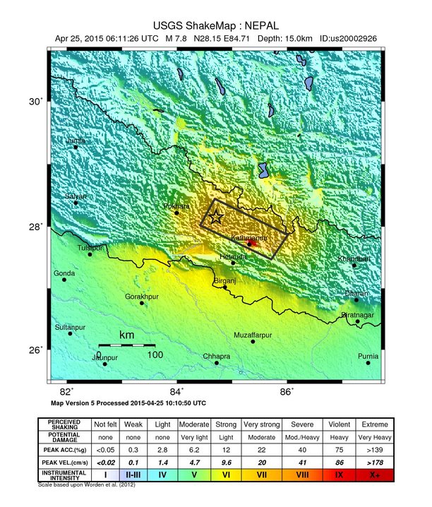 2015_Nepal_earthquake_ShakeMap