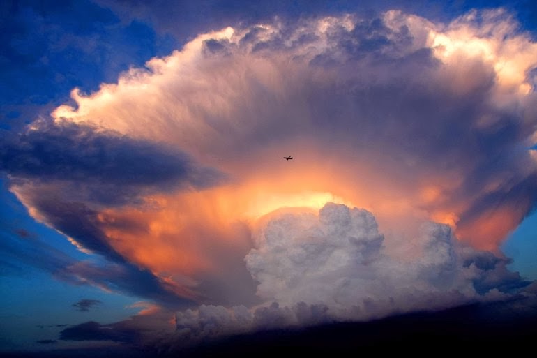 Giant clouds over Beijing