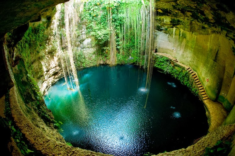 Underground natural springs