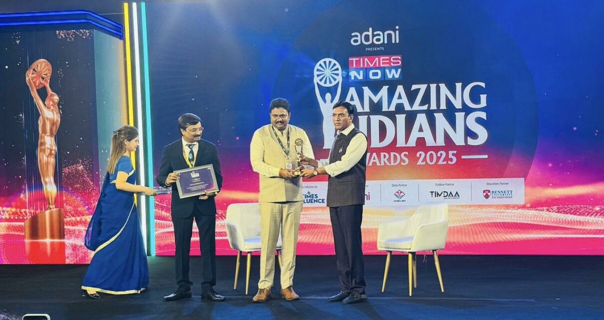 Oxygen Man of India, Deepak Vishwakarma, Times Now Amazing Indians Award 2025, Environment and Sustainability, Making The Difference NGO