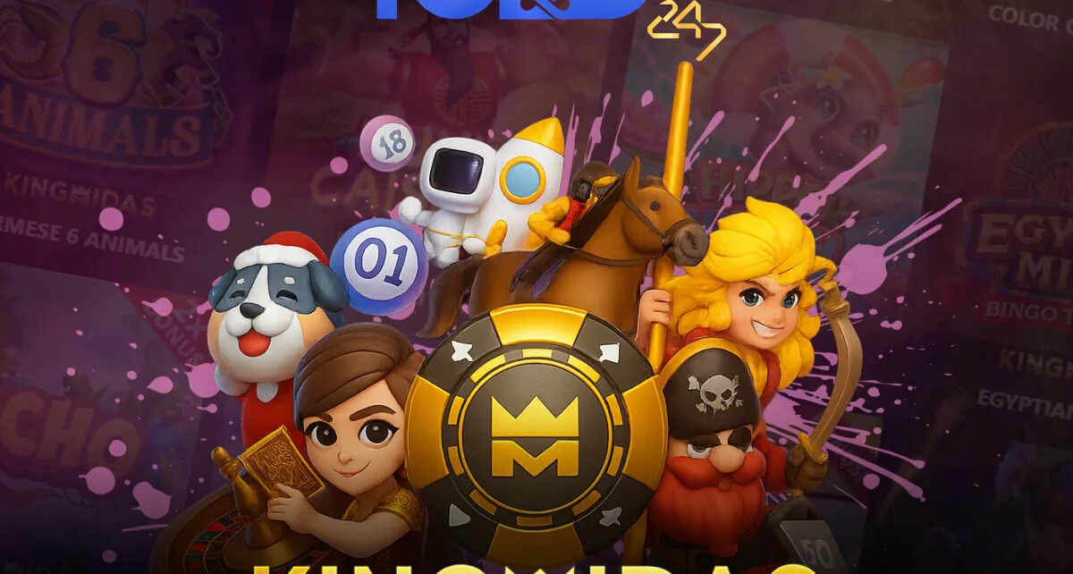 Yolo247.io homepage displaying the Kingmidas Games section on screen