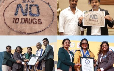 #EliteWorldRecords #AntiDrugAwareness #DrugFreeTamilNadu #DrugFreeSociety #KathirInstitutions #RiamSports #Coimbatore #StudentPower #YouthForChange #SocialResponsibility
